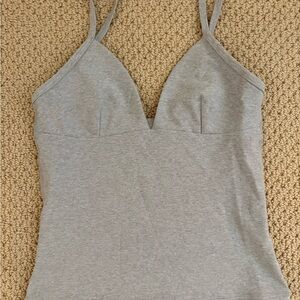 Aritzia tank top grey